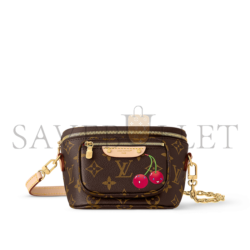 LOUIS VUITTON MASTER MURAKAMI LV X TM MINI BUMBAG M13449 (17*12*9cm)